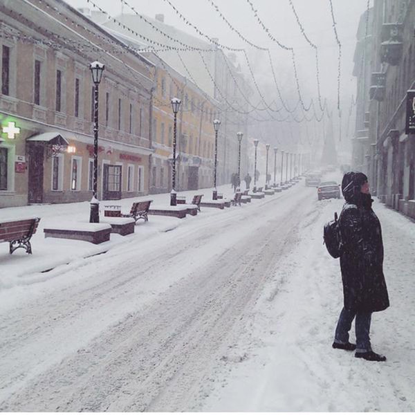 Tuyết rơi kỷ lục ở Nga: một giờ - 500 tai nạn, 200 chuyến bay bị hoãn 14