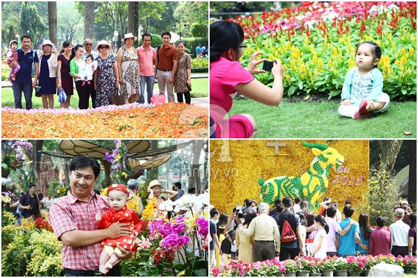 Người Sài Gòn nô nức du xuân ở đường hoa, hội hoa  12