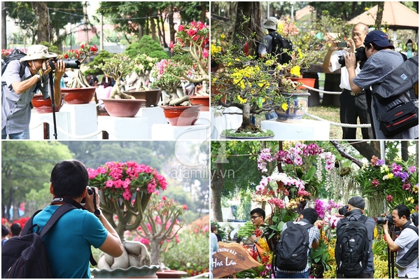 Người Sài Gòn nô nức du xuân ở đường hoa, hội hoa  15