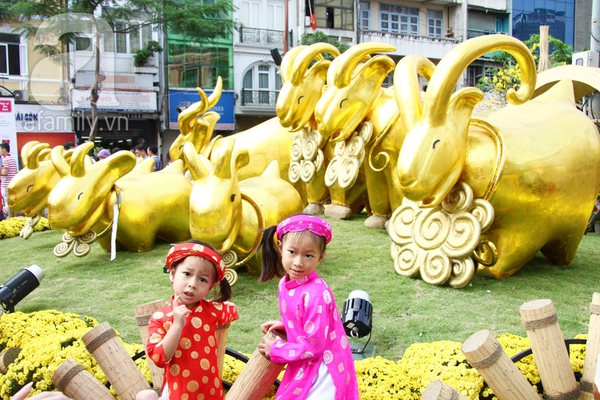 Người Sài Gòn nô nức du xuân ở đường hoa, hội hoa  10