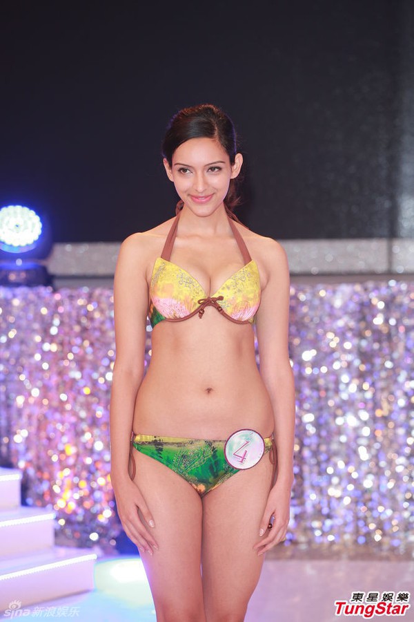 Dàn thí sinh Hoa hậu châu Á diện bikini 