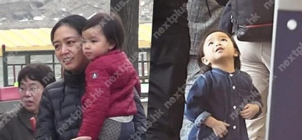 Con gái 3 tuổi của Lưu Đức Hoa lần đầu lộ diện
