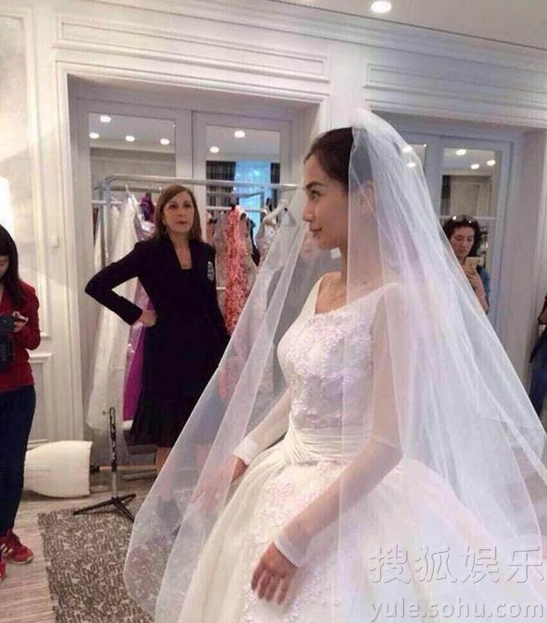 Lộ ảnh Huỳnh Hiểu Minh - Angelababy sang Ph&aacute;p chụp ảnh cưới 4