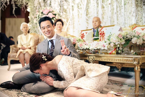 Diva Thái Lan gây choáng với lễ đính hôn xa hoa 2