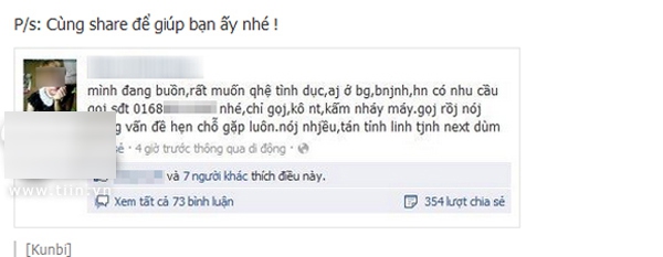 G&aacute;i xinh &ldquo;d&iacute;nh phốt&rdquo; v&igrave; th&iacute;ch post vu vơ l&ecirc;n mạng 6