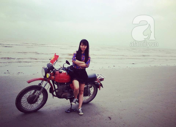 Phương Thu: c&ocirc; n&agrave;ng m&ecirc; phượt bằng&hellip; &ldquo;xe thồ lợn&rdquo; 2