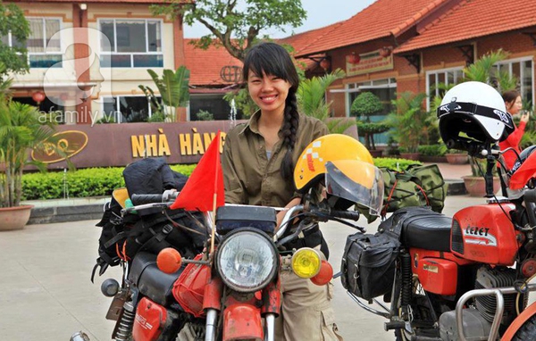 Phương Thu: c&ocirc; n&agrave;ng m&ecirc; phượt bằng&hellip; &ldquo;xe thồ lợn&rdquo; 6