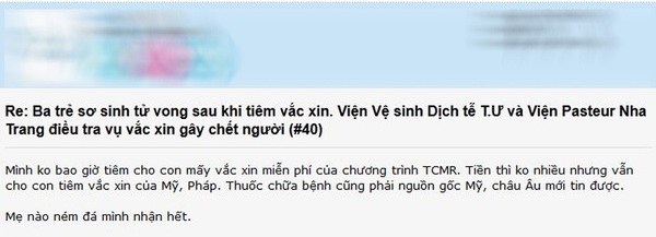 Hết ăn bớt đến ti&ecirc;m vaccine chết người: Phụ huynh lo 