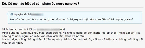 Thực hư loại đồ lót làm hồng nhũ hoa, ngăn ngừa ung thư 6