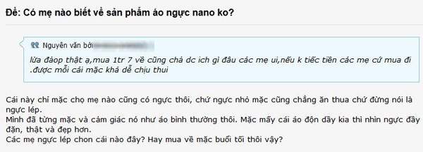 Thực hư loại đồ lót làm hồng nhũ hoa, ngăn ngừa ung thư 7