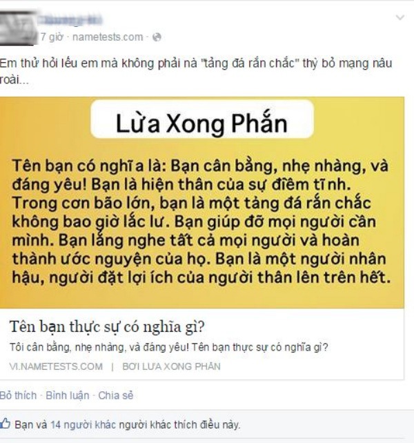 tên bạn thực sự có ý nghĩa gì