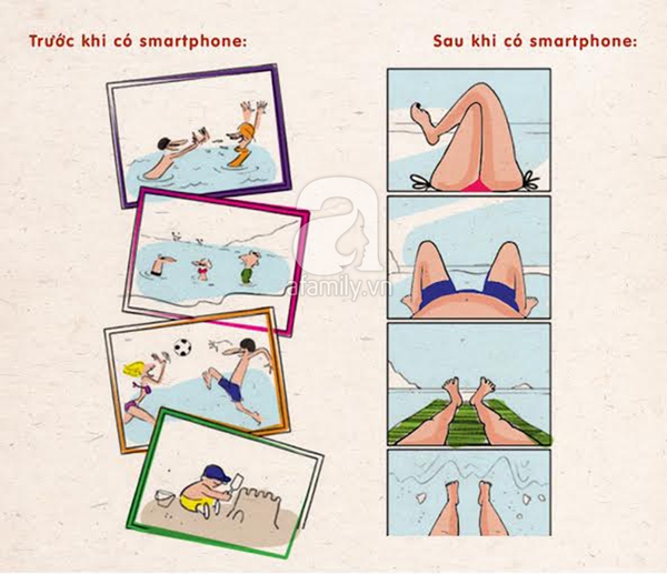 nghiện smartphone