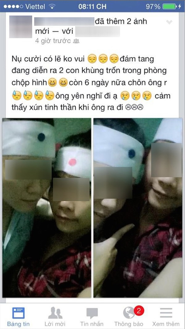 chụp ảnh tự sướng