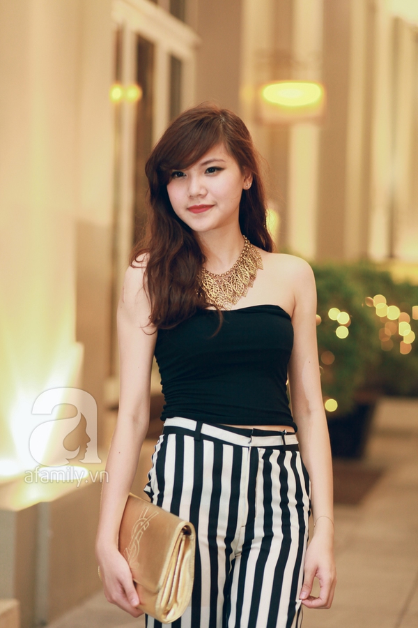 Chọn đồ đen-trắng gợi cảm cho độc giả chỉ th&iacute;ch mặc v&aacute;y su&ocirc;ng 10