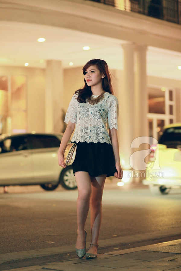 Chọn đồ đen-trắng gợi cảm cho độc giả chỉ th&iacute;ch mặc v&aacute;y su&ocirc;ng 12