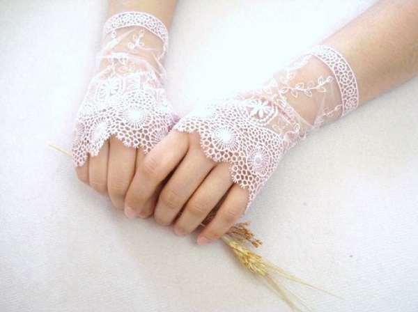 Những mẫu găng tay cô dâu tuyệt đẹp cho đám cưới mùa thu 12