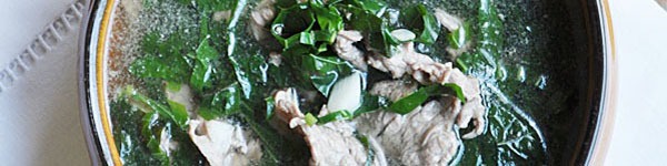 Canh rau cải thịt bò thơm lừng nóng hổi 13