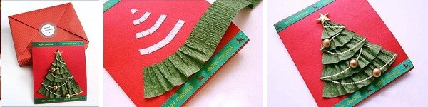 Tự tay l&agrave;m thiệp Gi&aacute;ng sinh đẹp m&agrave; dễ 9