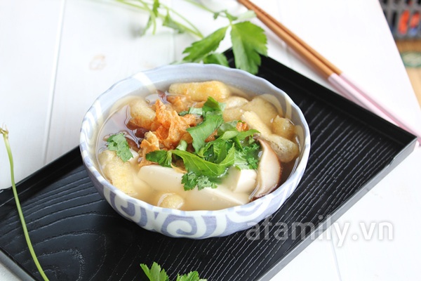 Ngày Rằm, nấu canh chay thanh nhẹ cho bữa tối 1