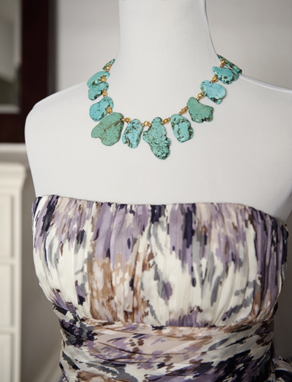L&agrave;m d&acirc;y chuyền đ&aacute; Turquoise nổi bật c&aacute; t&iacute;nh 7
