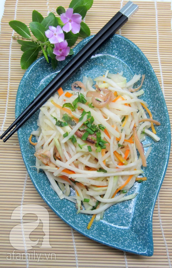 Kh&ocirc; mực x&agrave;o su h&agrave;o gi&ograve;n ngọt đưa cơm 1