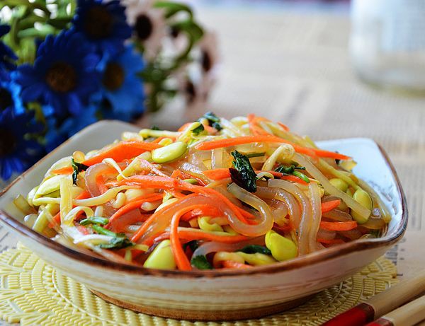 Salad rau mầm vừa giòn vừa mát 7