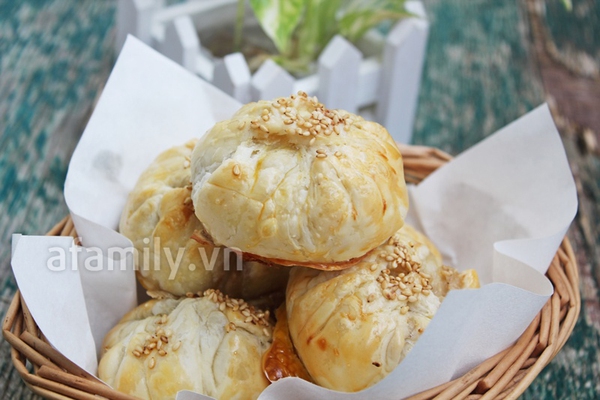 Bánh bao nướng: món ăn ấm bụng ngày đông 1