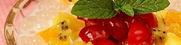 Chè hoa quả trân châu - làm nhanh ăn ngon 8