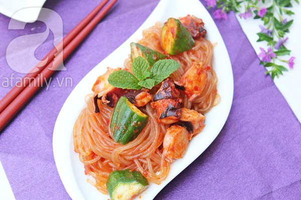 Salad bạch tuộc gi&ograve;n ngon lạ miệng 10