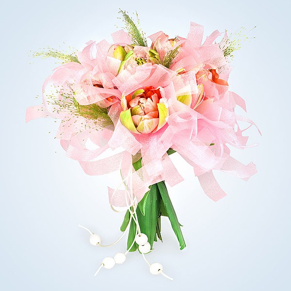 Cách bó hoa đẹp và dễ dàng cùng giấy gói hoa cách điệu 15