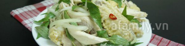 Ngon lạ món salad gà cay 16