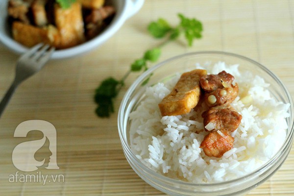 Thịt kho đậu phụ rẻ m&agrave; ngon cơm 22