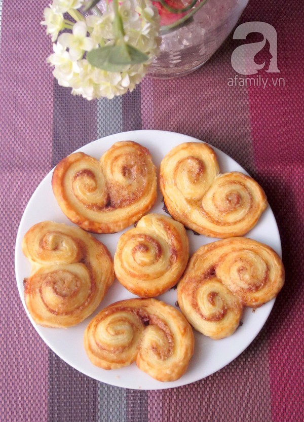 Valentine ngọt ngào với món bánh Palmier thơm phức 14