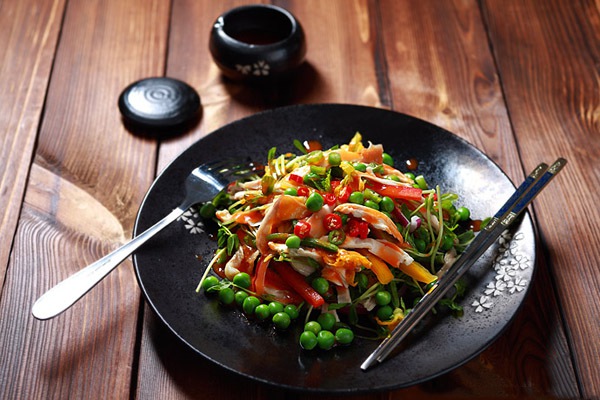 Salad gà vui mắt ngon miệng 15