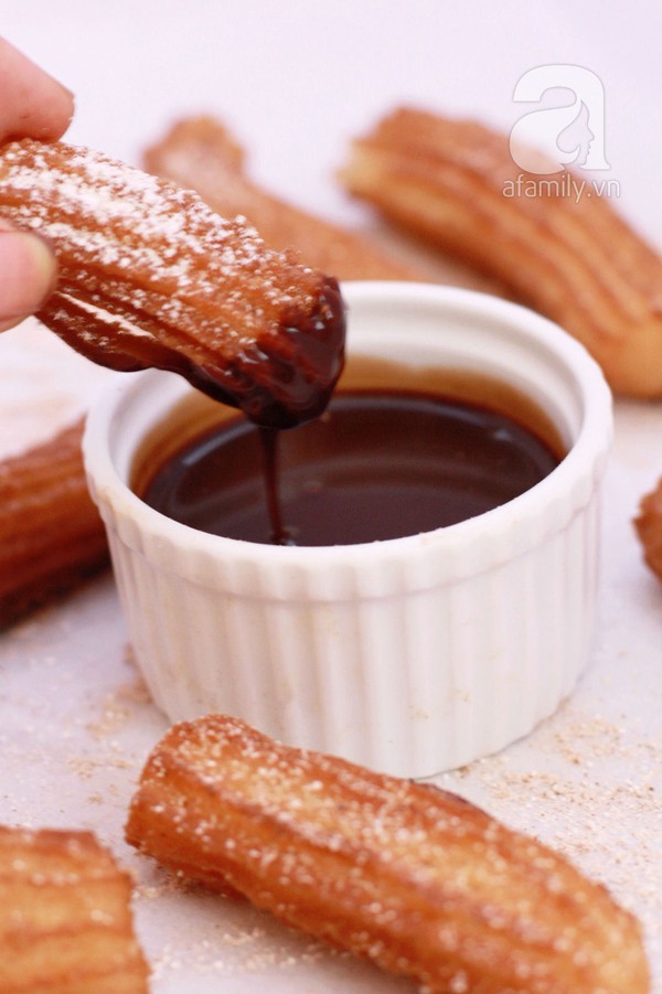 Xốp giòn món quẩy chiên Churros từ Tây Ban Nha 16