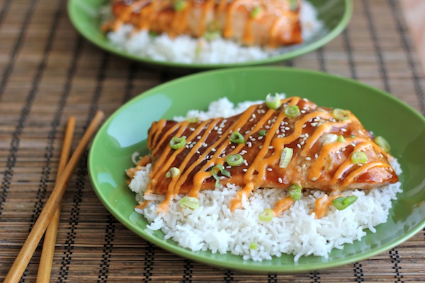 Cá hồi xốt Teriyaki đổi món cho bữa tối 18