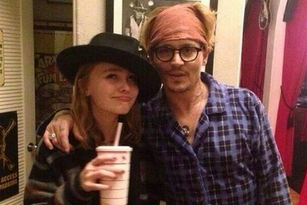 Johnny Depp - con gái Johnny Depp - con gái
