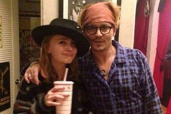 Johnny Depp - con gái