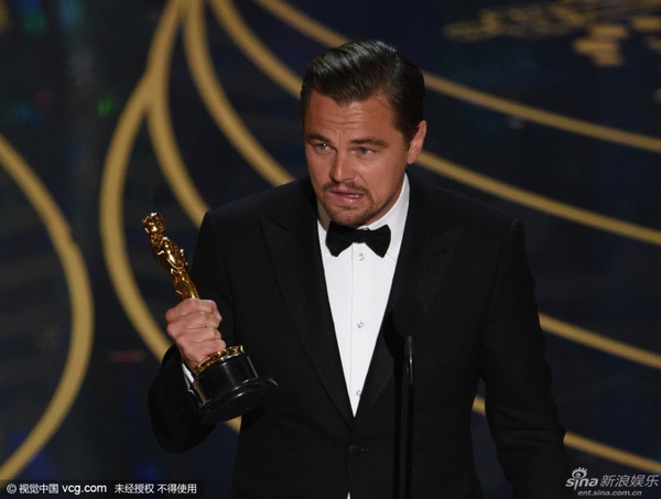 Leonardo DiCaprio - Oscar 2016 