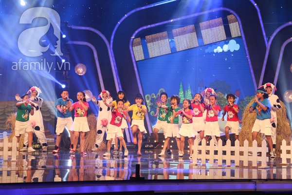 đêm liveshow 1 Vietnam Idol Kids