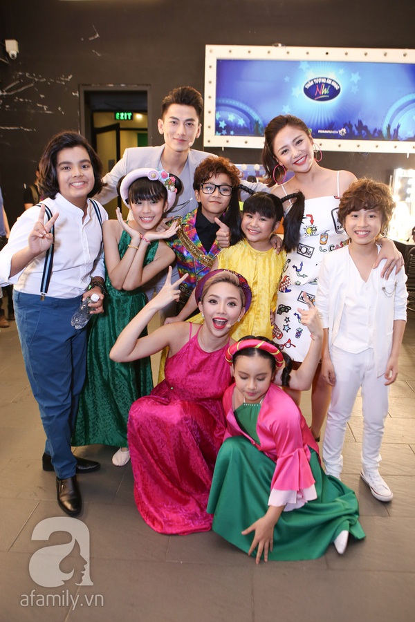 hậu trường idol kids