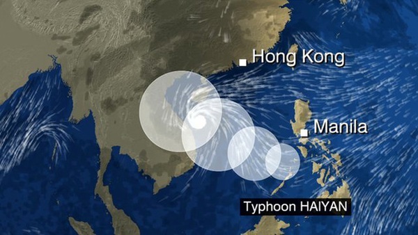Siêu bão Haiyan sẽ không 