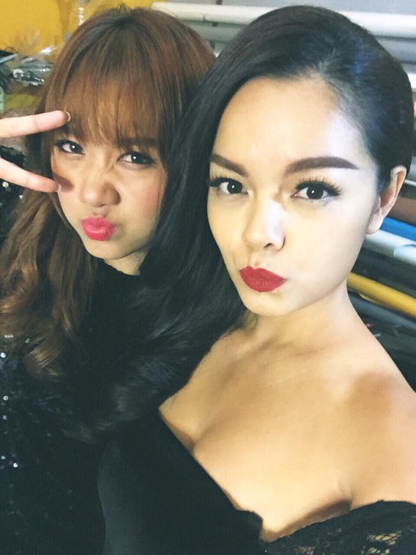 Hari Won ngọt ng&agrave;o song ca c&ugrave;ng Phạm Quỳnh Anh 3
