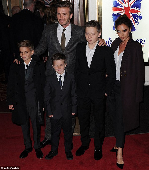 Gia đình Beckham chính thức trở về London 1