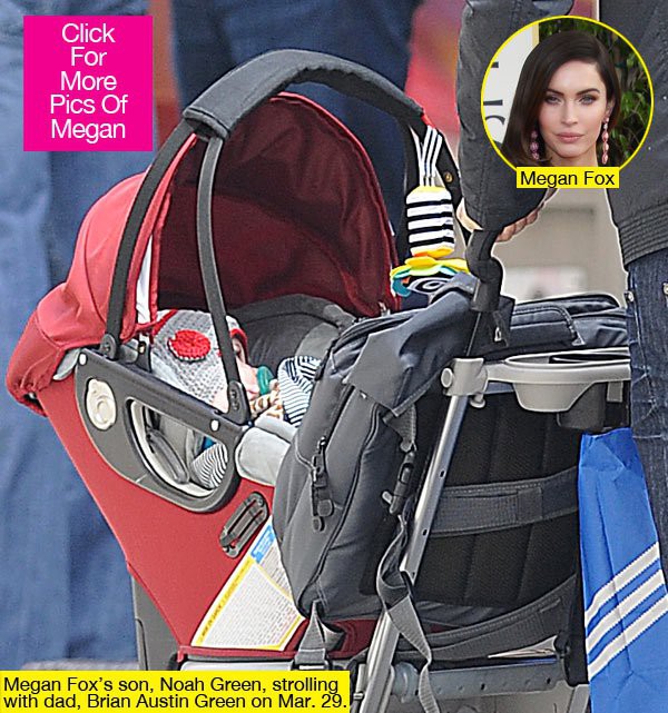 Những hình ảnh đầu tiên về con trai của Megan Fox 3