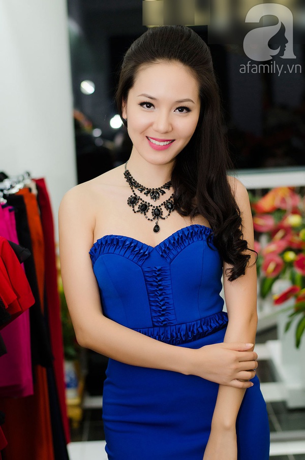 Hoa hậu Ngọc Hân xinh đẹp lạnh lùng 4