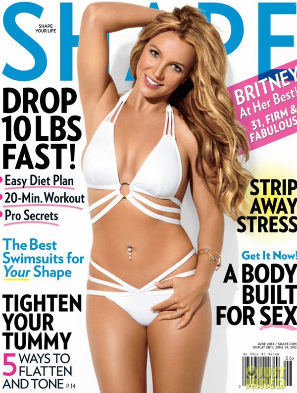 Britney Spears chỉ đẹp khi lên... tạp chí  1