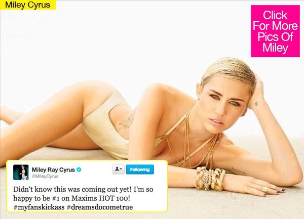 Miley Cyrus để lộ mình nóng bỏng nhất thế giới 1