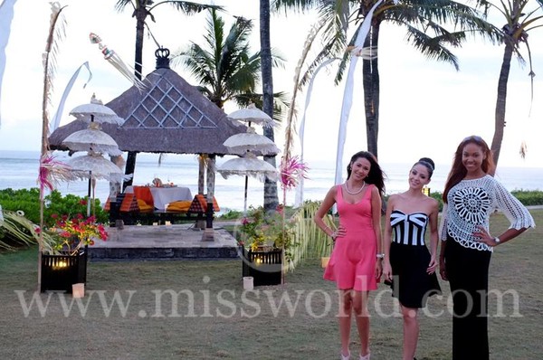 Rộn ràng hình ảnh thí sinh Miss World khắp nơi cùng tới Bali 1
