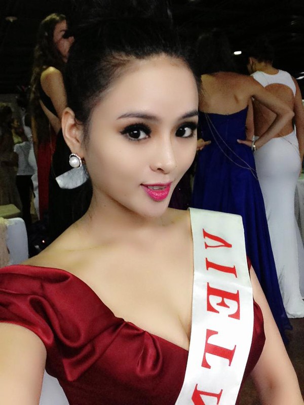 Lại Hương Thảo nhí nhảnh trước lễ khai mạc Miss World 2013 2